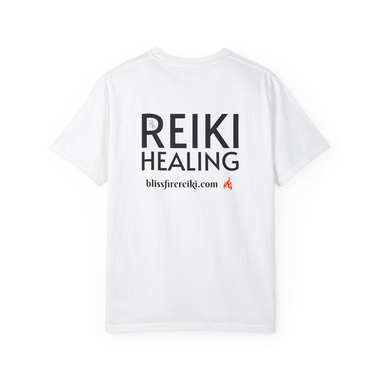 Unisex Garment-Dyed T-shirt Bliss Fire Reiki